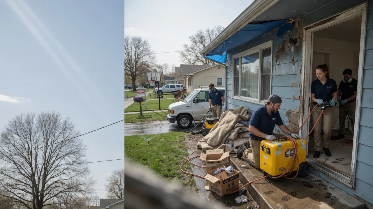 Basement Flood Cleanup in Chester, WV near me